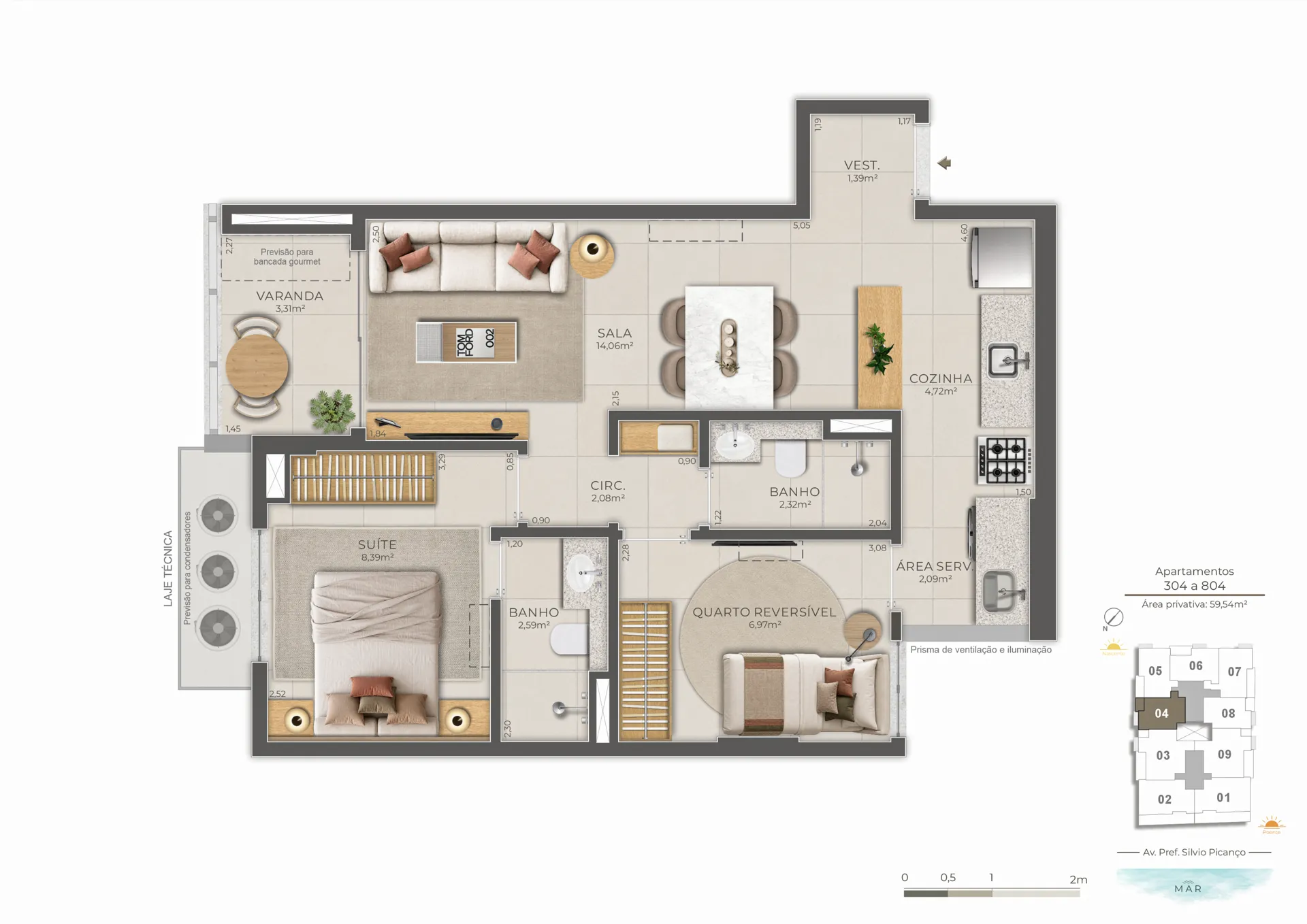 Apartamento Tipo 04