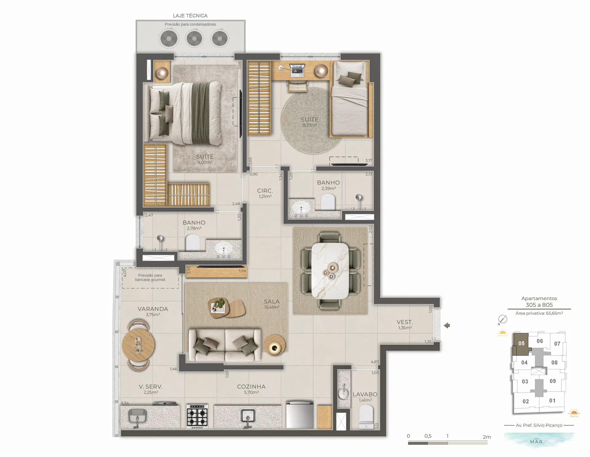 Apartamento Tipo 05