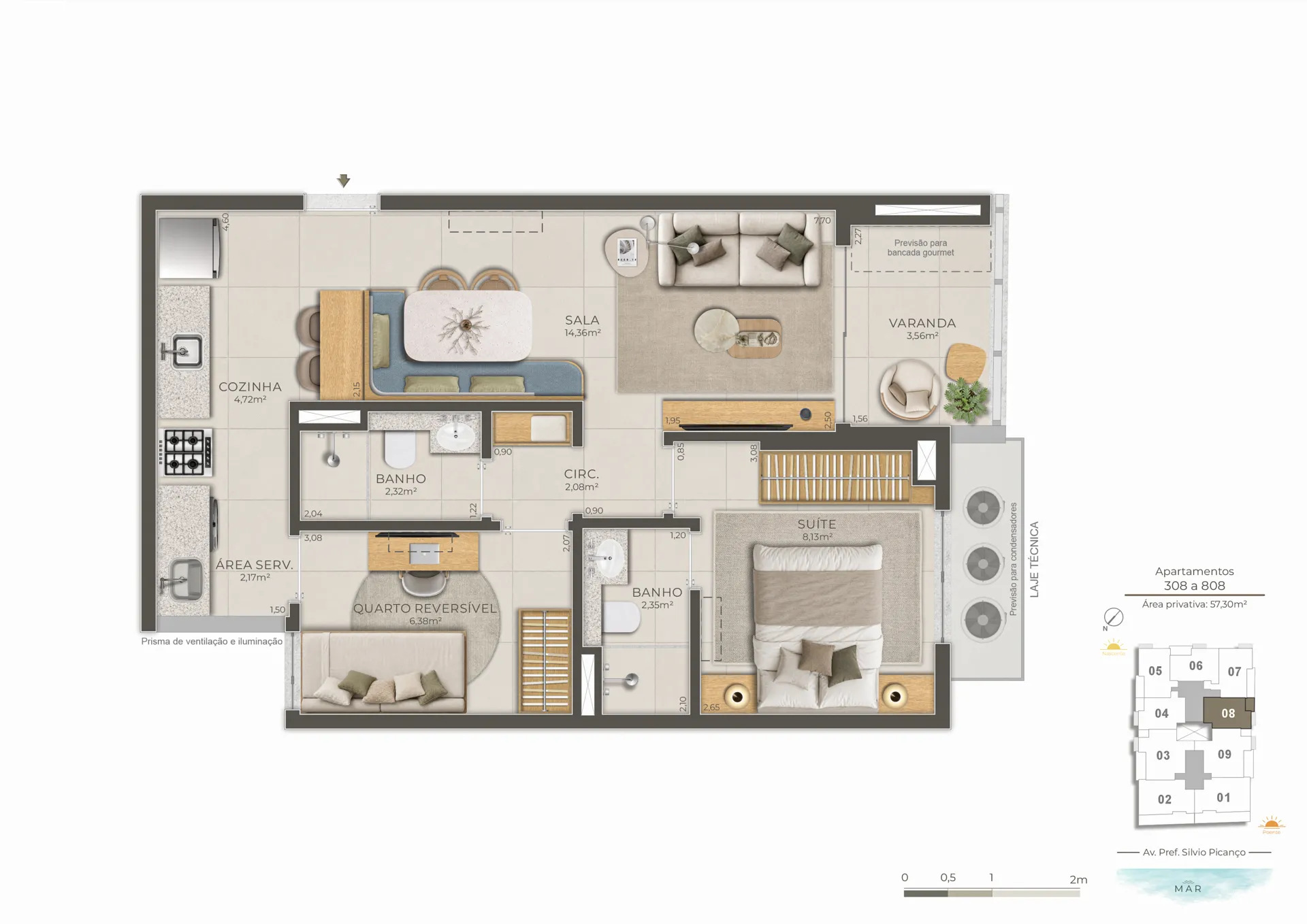 Apartamento Tipo 08